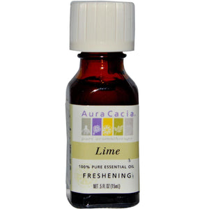 Aura Cacia Lime Essential Oil (1x0.5OZ )