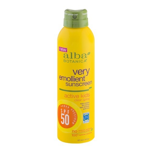 Alba Botanica Emollient Sunscreen Active Kids SPF 50 (1x6 OZ)