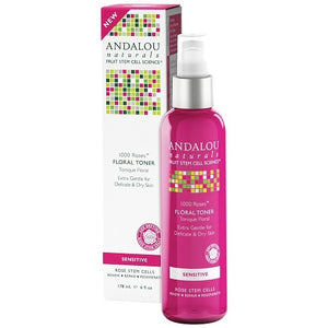 Andalou Naturals 1000 Roses Floral Toner Sensitive (1x6 OZ)